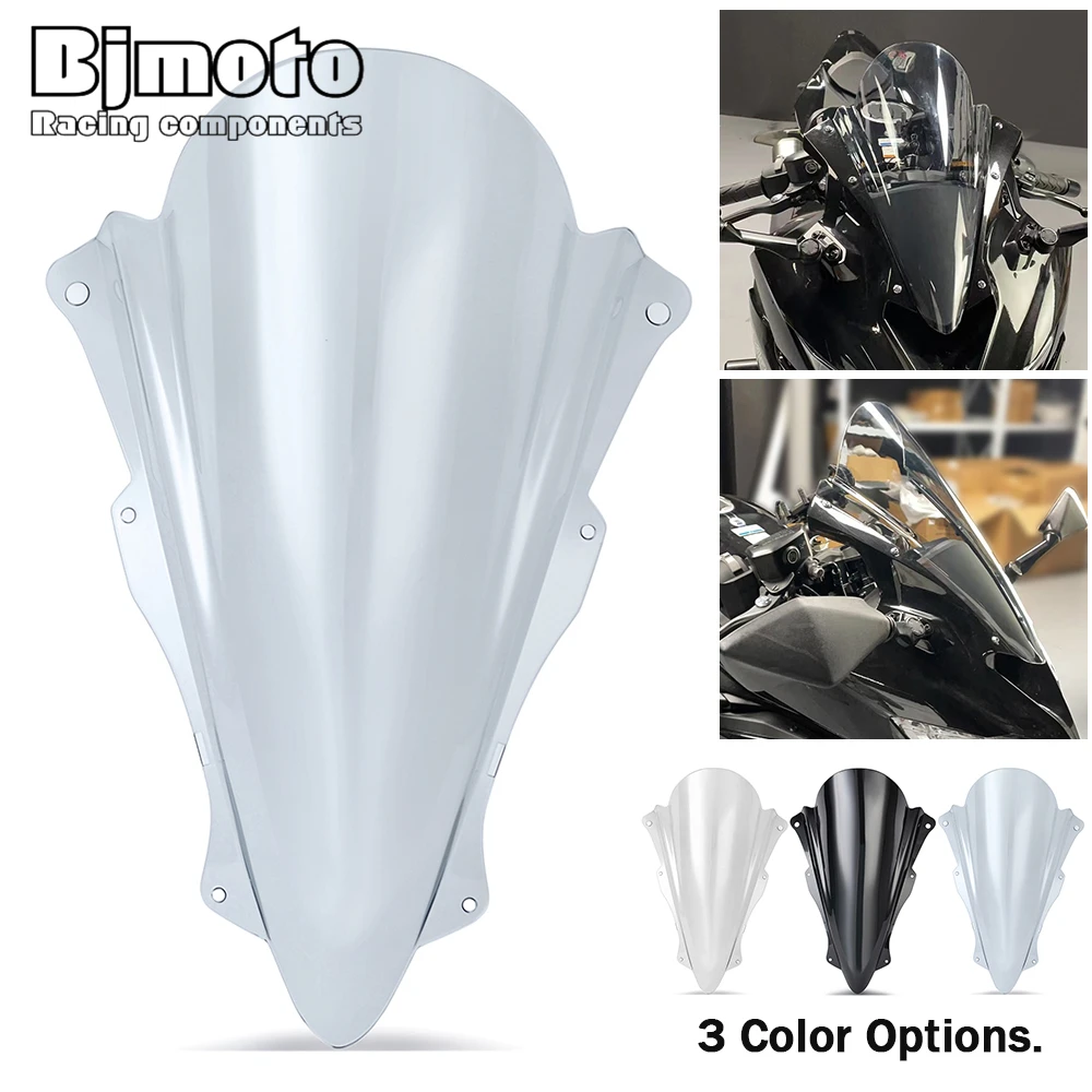 ZX-25R ZX-4R ZX-4RR Windscreen Windshield Motorcycle Wind Screen Deflectors For Kawasaki Ninja ZX25R ZX4R ZX4RR 2020 - 2023