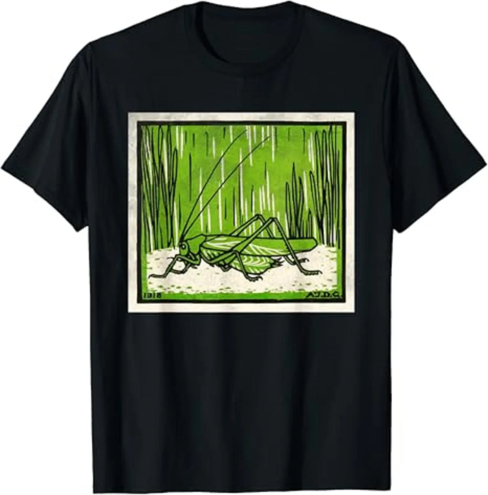 Cute Vintage Grasshopper Unisex T-Shirt Size S-5XL