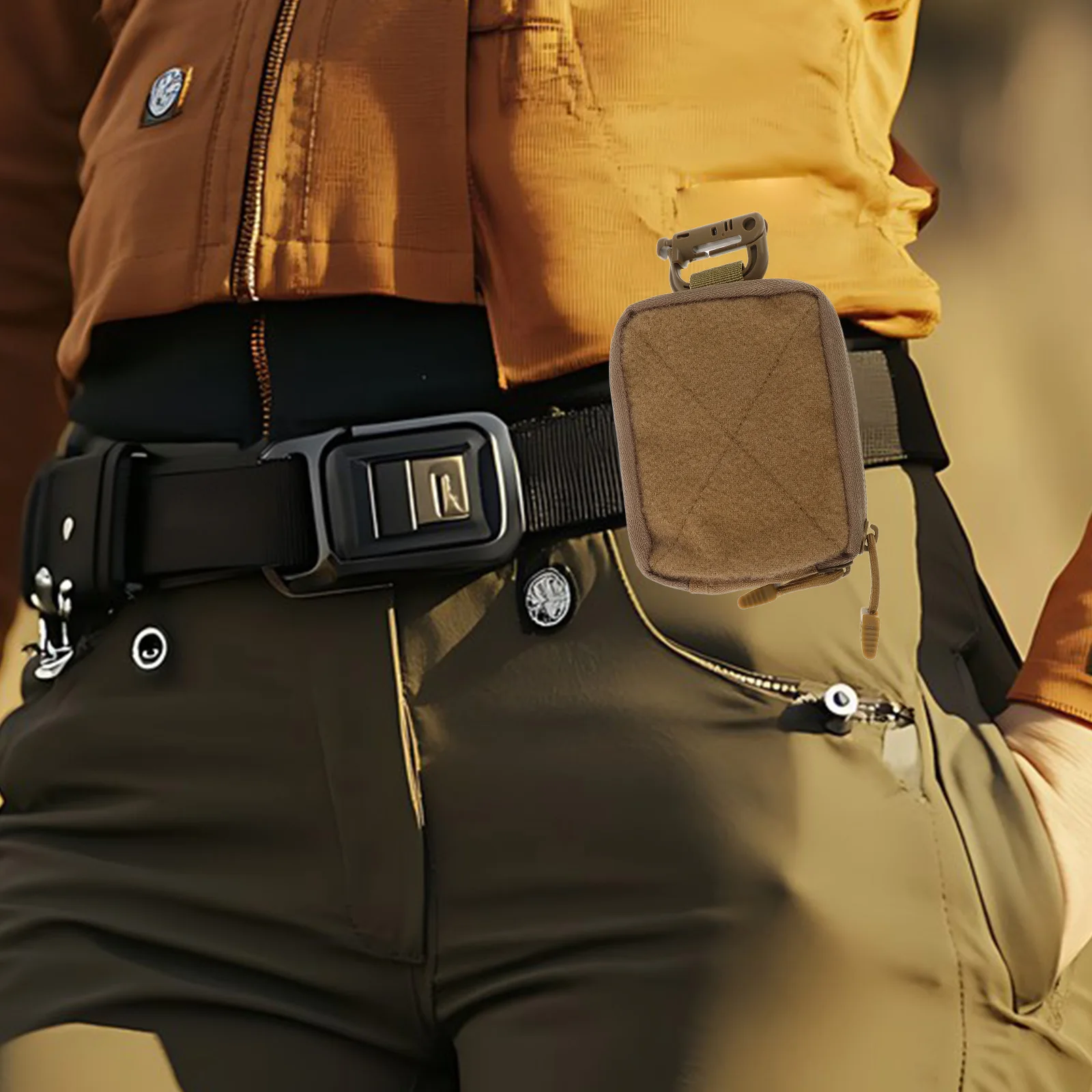 

Outdoor Fanny Pack Unisex Sports Waist Bags Running Hip Belt Riding Camping Pvc Men and Women