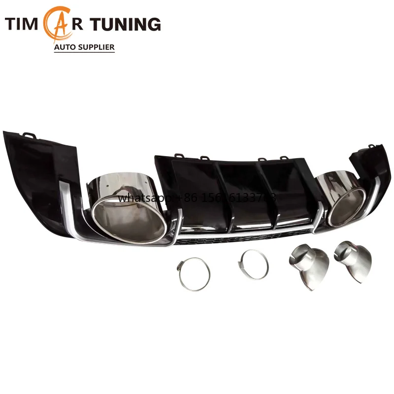

Car Tuning TT TTS Coupe MK3 (2015-2019) to TTRS Style Rear Diffuser BodKit Conversion for RS Rear Bumper Diffuser Lip
