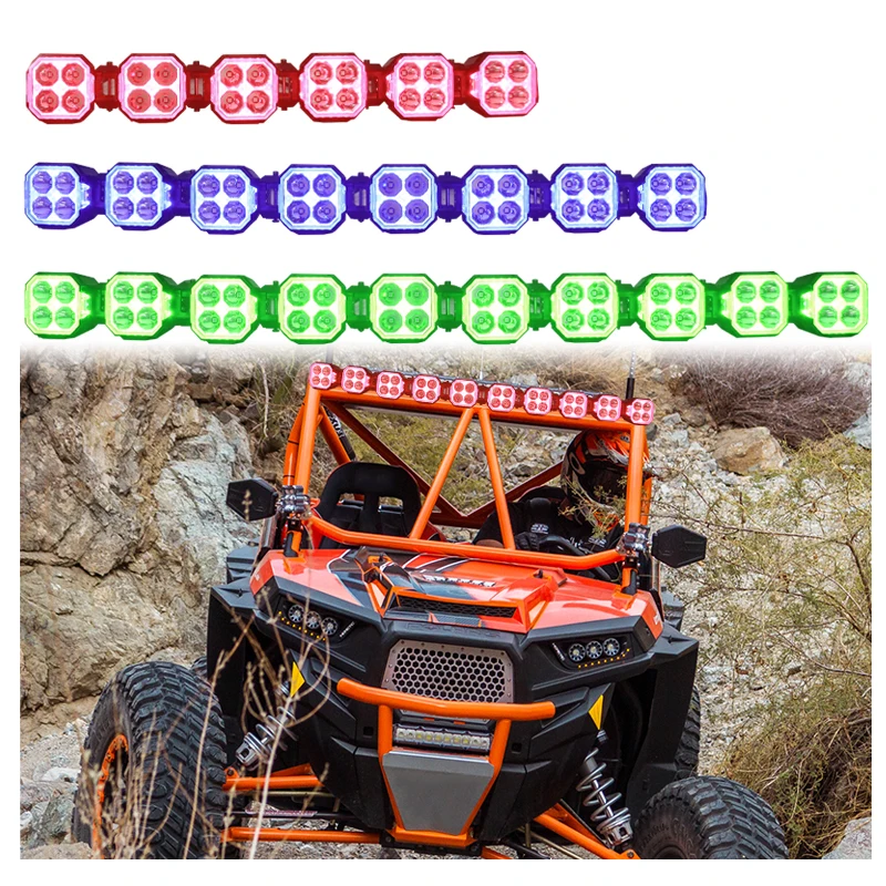 

3 Inch Best Led Light Pods 12v 24v Side Shooter Off Road Led Spot Light Pods With Amber for Trucks