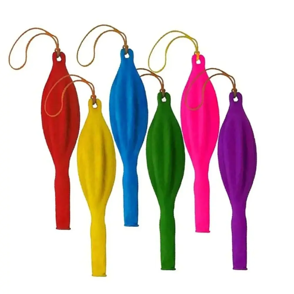 10Pcs 18 Inch Punch Bounce Balloons with Rubber Band Party Favors Punching Balloon Birthday Party Heavy Duty Thicken Fun Ballon