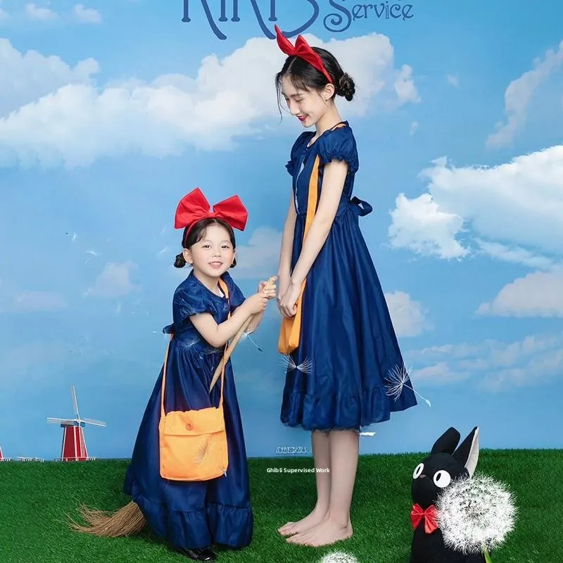 

Костюм ведьмы на Хэллоуин Dr, одинаковые комплекты для родителей и детей для взрослых и детей, Кки Доктор, ролевой фестиваль, одежда для вечеринок, лето 2024 г.