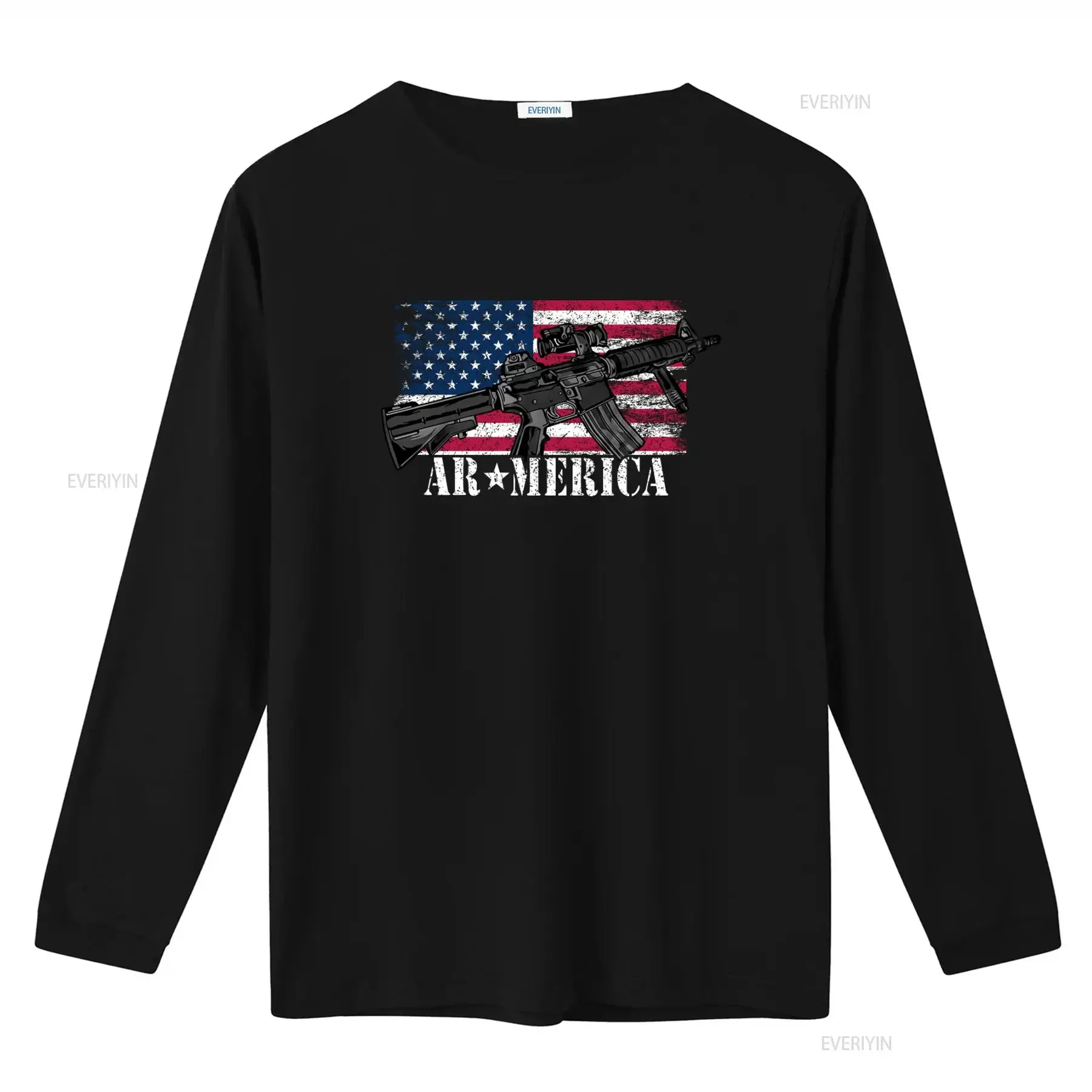 Ar Merica T Shirt Funny 15 Usa Flag Patriotic Gun Owner Design for Freedom Independence Day vintage Washed Comfortable