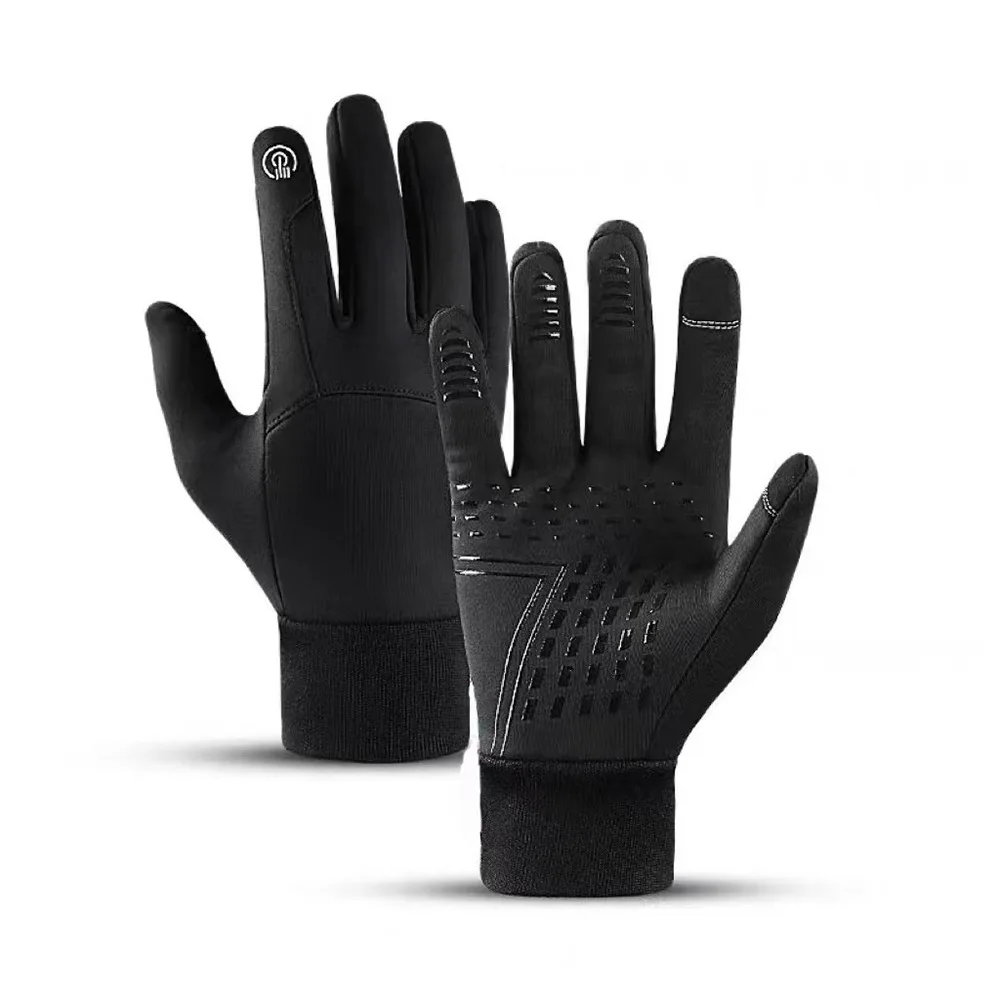 Herren- und Damen-Winterhandschuhe, Touchscreen, wasserdicht, Radfahren, Fitness, Wandern, Outdoor, Training, rutschfeste Sporthandschuhe