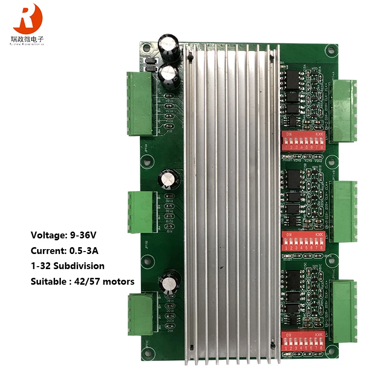 DM540-2-C Three Axis Two Phase Hybrid Stepper Motor Driver Suitable for 42 57 Motors Marking Cutting CNC Machine Plotters Laser