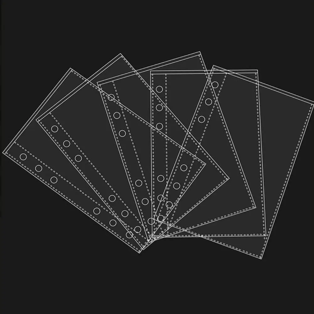 Inner Page Card Binder A6 Photocard Binder Sheets Transparent PP Acid Free Photo Album Refill Pages Kpop Photocard Binder view 4