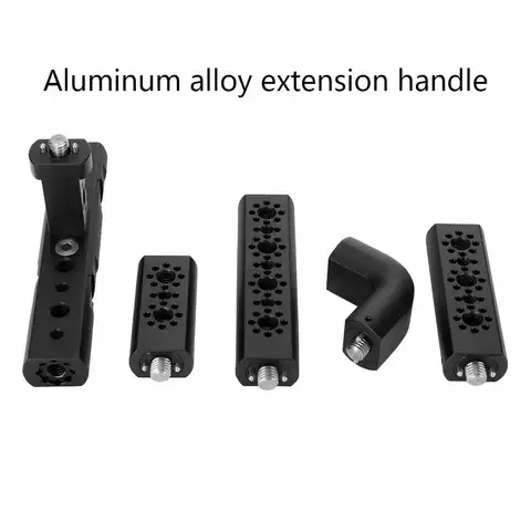 ARRI Camera Positioning Handle Fixing Device, Universal Handle, 3/8 Threaded Extension Handle, with 4 Types to Choose From