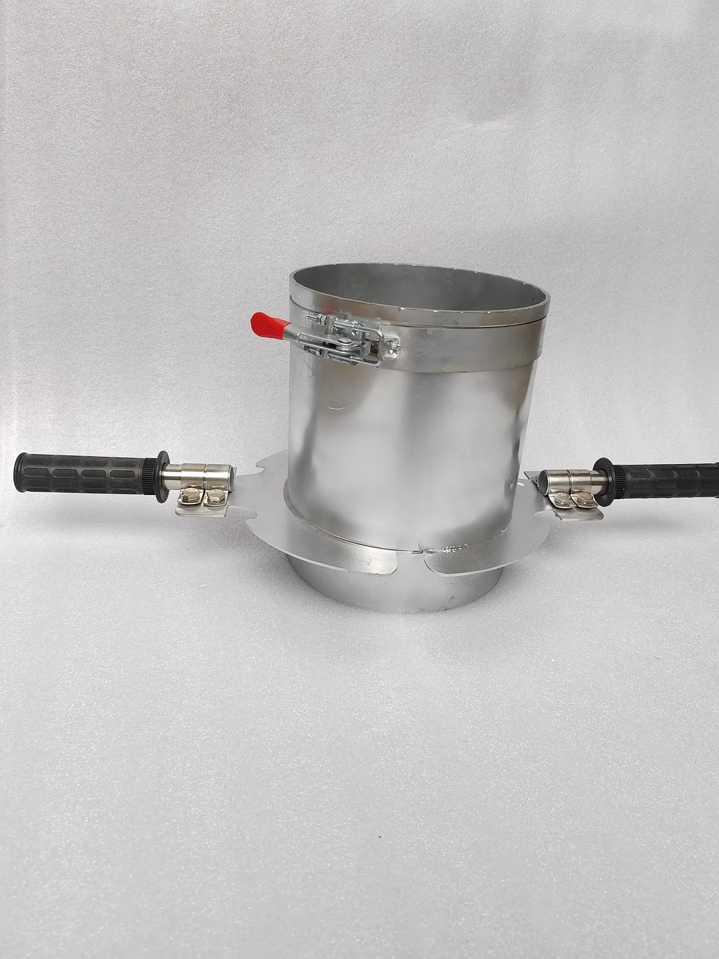 New stainless steel automatic ton bag special unloading artifact cone flat mouth easy unloading