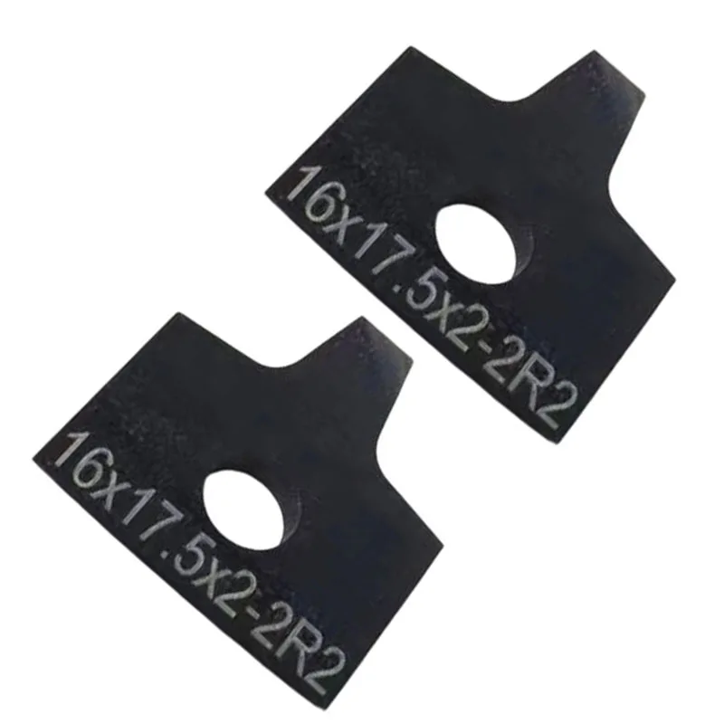 

Edge Trimmer Scraper Blades For Edge Trimming Hard Alloy Scraper Blades For Machines 2R2 Corner Design Hard Alloy Material