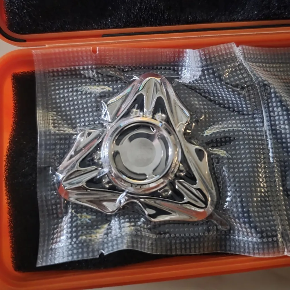 DOM EDC トーチドラゴン 三枚刃 フィジェットスピナー ストレス解消おもちゃ オフィスデスクアクセサリー ジャイロ フィジェットスピナー