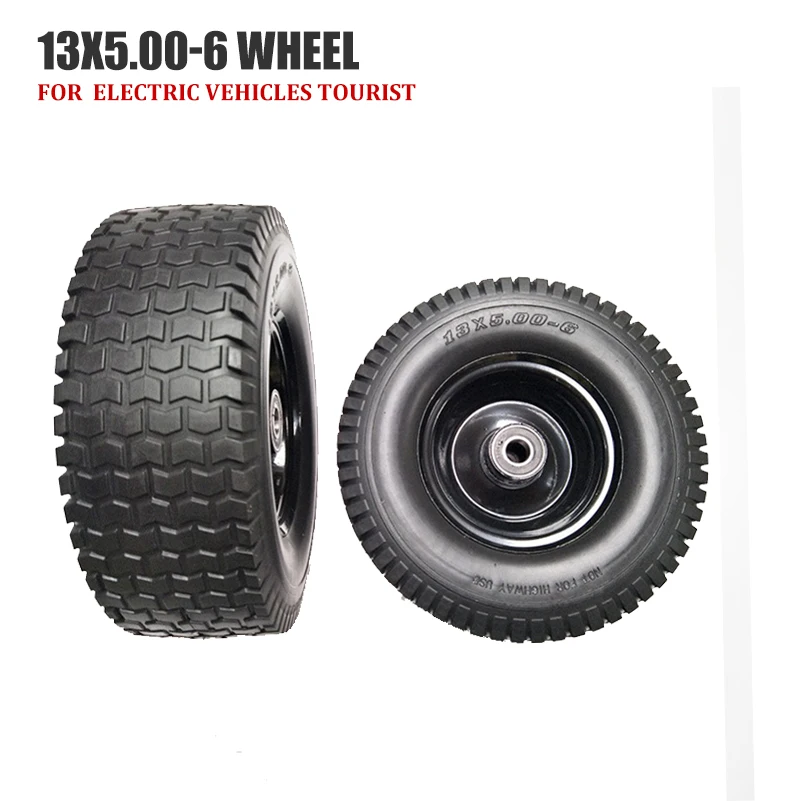 13x5.00-6pu foam wheels are suitable for electric vehicles tourist  and