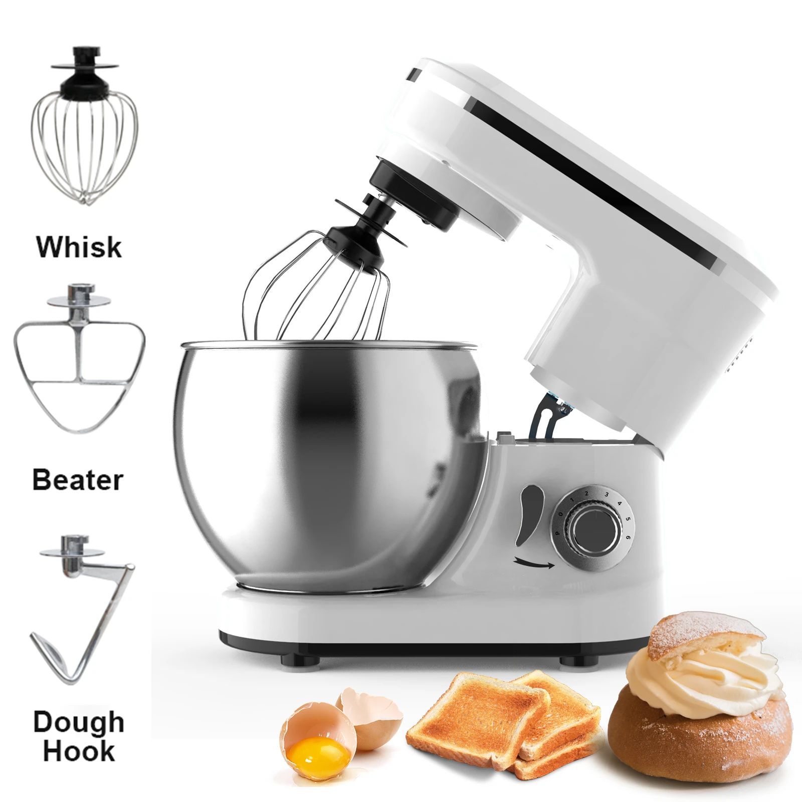 5L 다기능 전기 스탠드 믹서 로봇 주방용품 (베이킹 - Kitchen Robot Baking 리뷰 및 가격