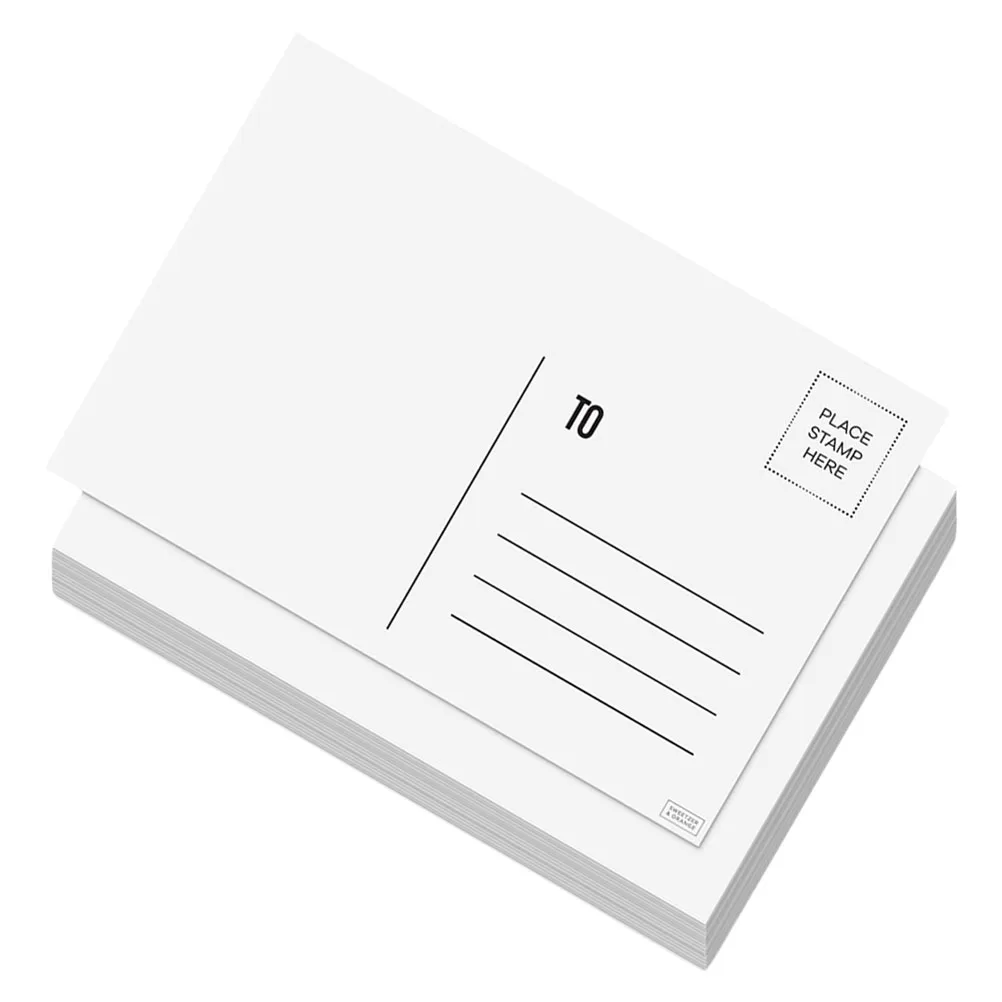 

50SheetsBlankPostcardsforMailingBusinessPrintingTravelWhiteCardstockDIYBulk UsaPrintablePostcardPaperBirthdayCardsCardMaking