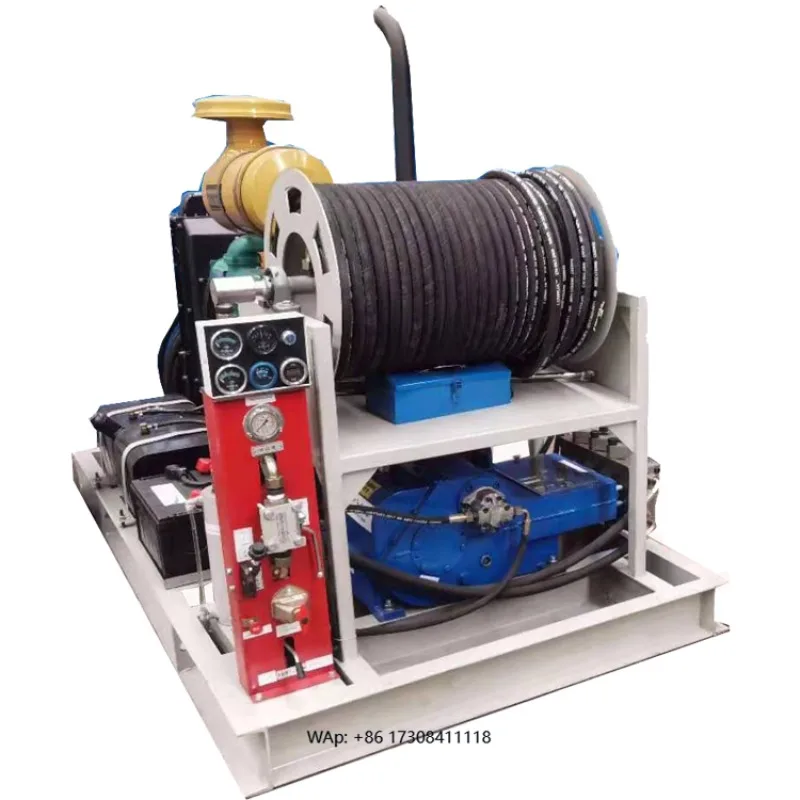1200mm Large Sewer Drain Pipe Cleaning Machine Sewage Dredging Water Jetting Machine