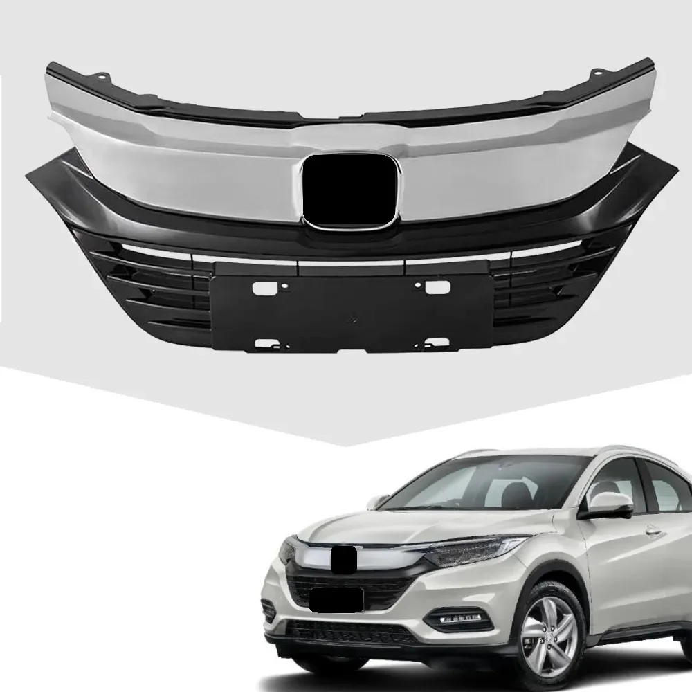 Front bumper air intake grille front ventilation grid For Honda HRV 2019-2021