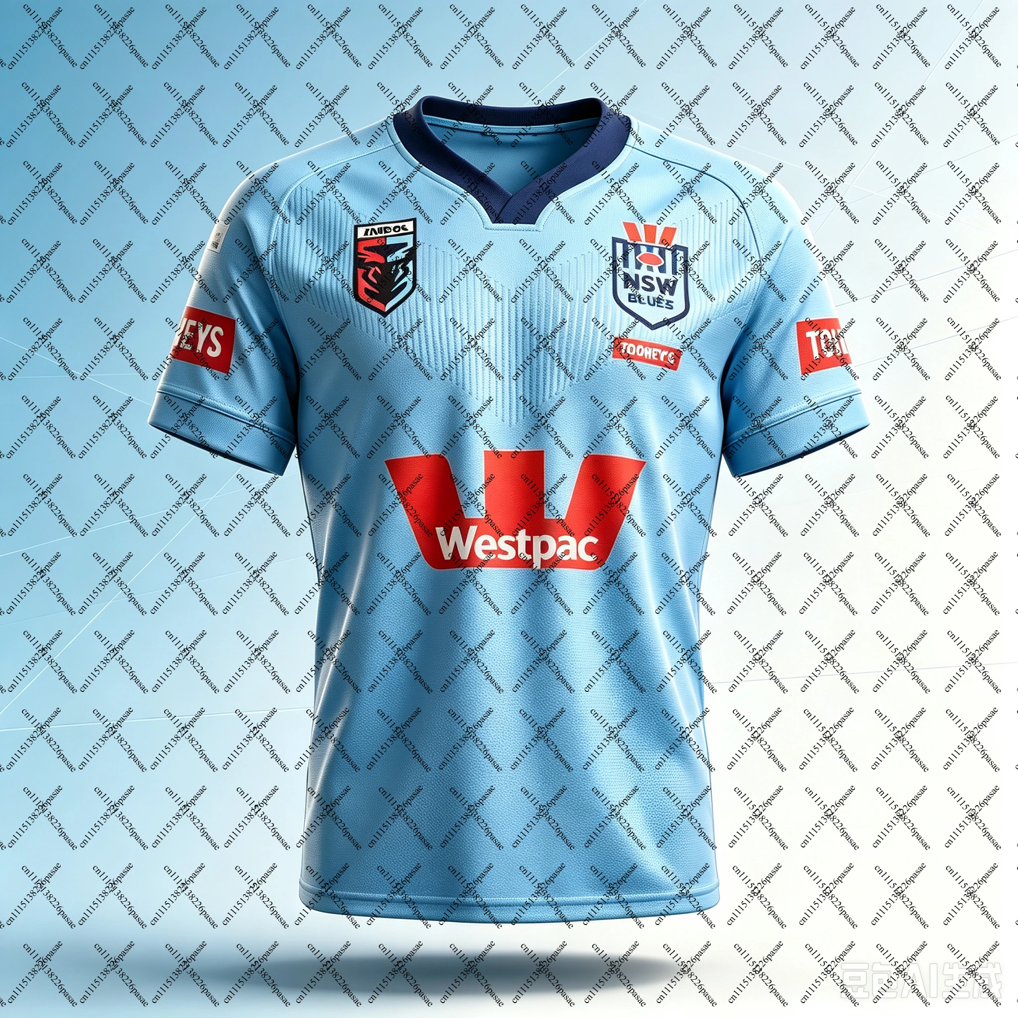 2026 Summer New NSW Blues State of Origin Rugby Jersey Family Matching Y2K T-shirt Suitable for Daily and Training Wear