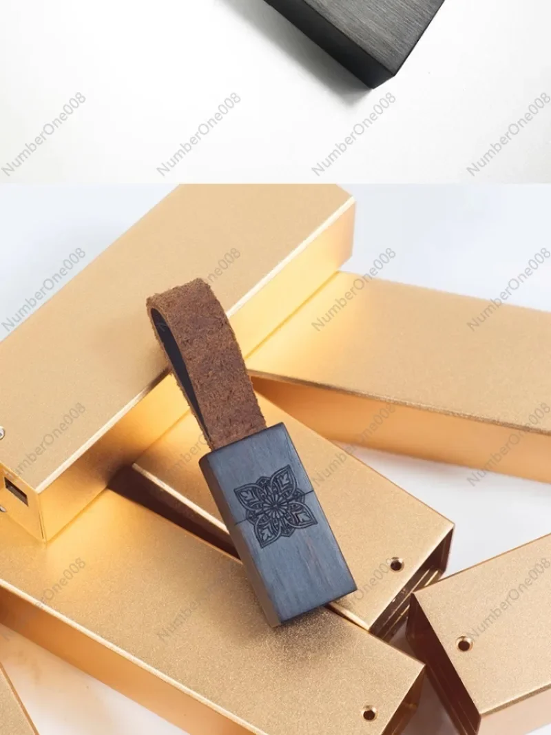 Original, Personalized and Creative Ebony USB Flash Drive, Birthday Teachers' Day Gift, Company Gift Logo Custom Engraving 32G