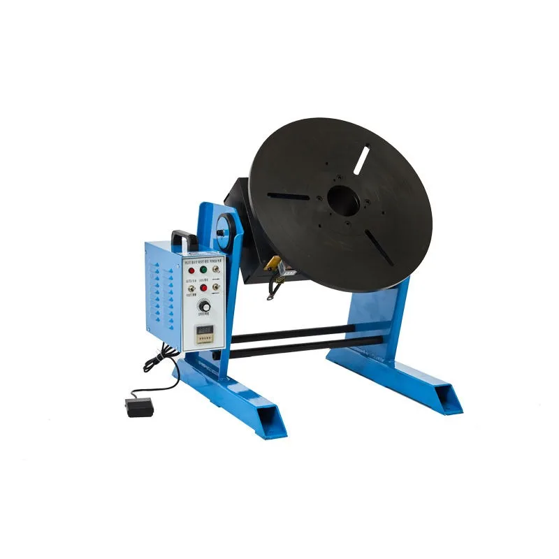 

Welding positioner, two gas shielding welding rotary platform