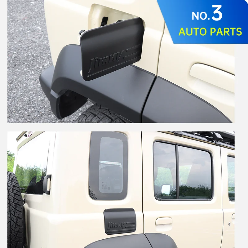 Car Fuel Filler Tank Cover Oil Cap Cover Decoration Stickers Accessories For Suzuki Jimny JB64 Sierra JB74W 2019 2024