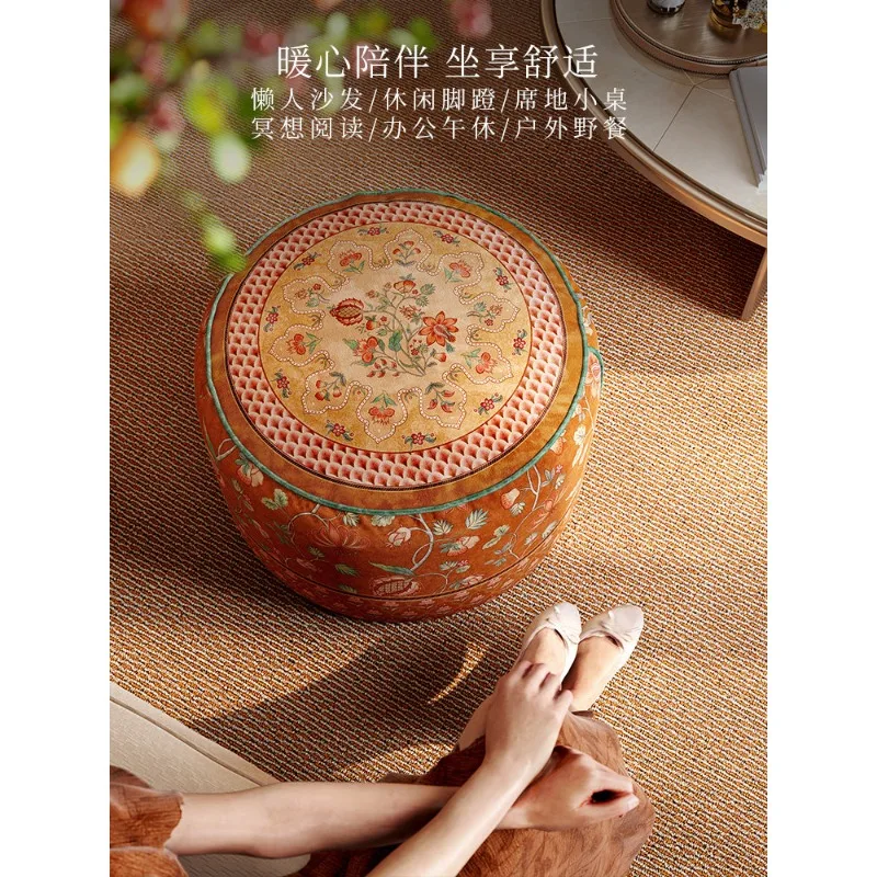 Fanju attitude orange color American high seat pier living room multi-functional thickened futon seat cushion lazy sofa leisure