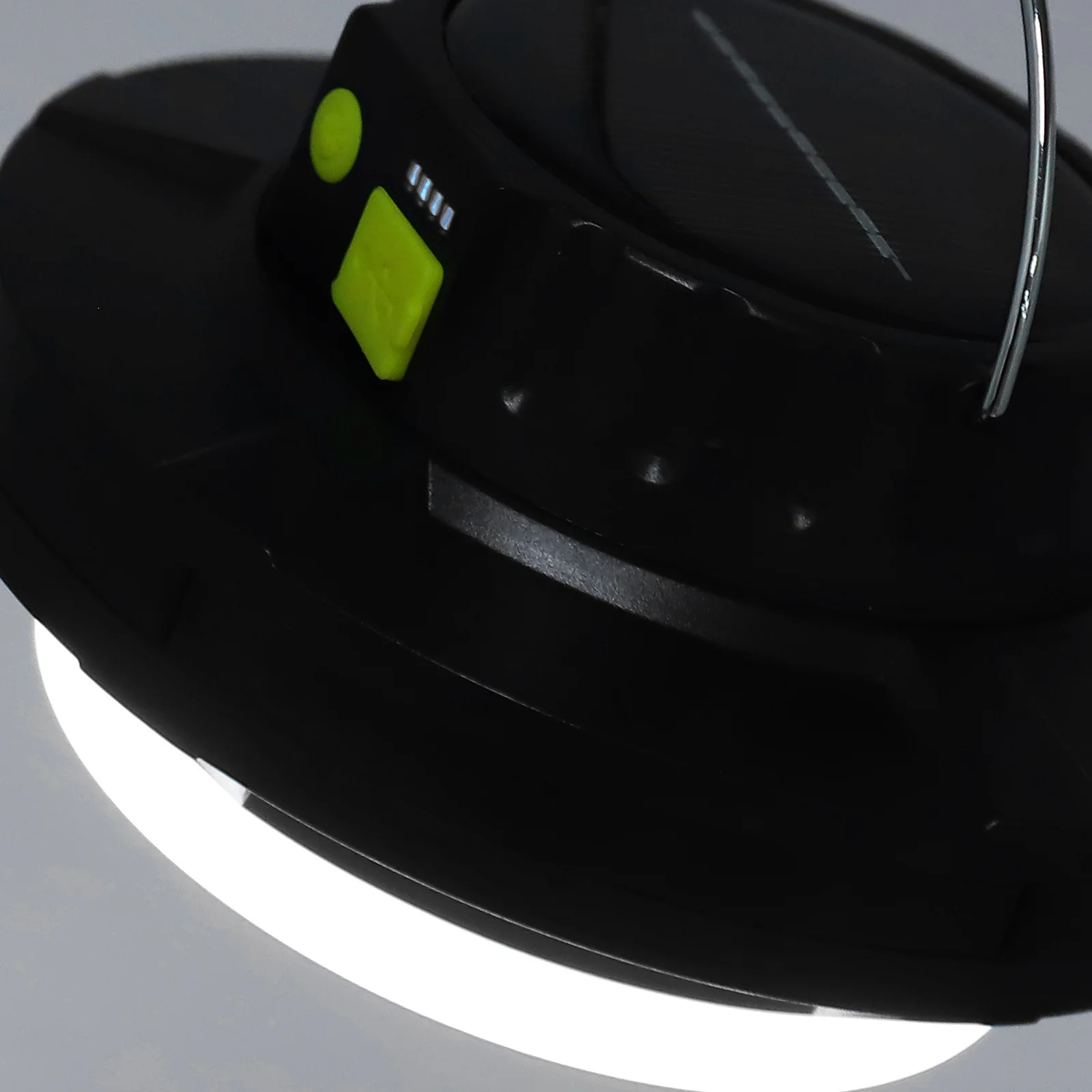 ضوء الطوارئ بالطاقة الشمسية، فانوس التخييم المحمول، USB قابل لإعادة الشحن، 2000 مللي أمبير في الساعة، انقطاع الليل في الهواء الطلق #3