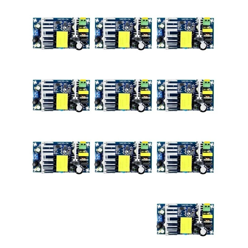 ABMI-10X AC 110V 220V To DC 24V 6A AC-DC Switching Power Supply Board Module Buck Converter 100W XK-2412-24 DC Power Supply,