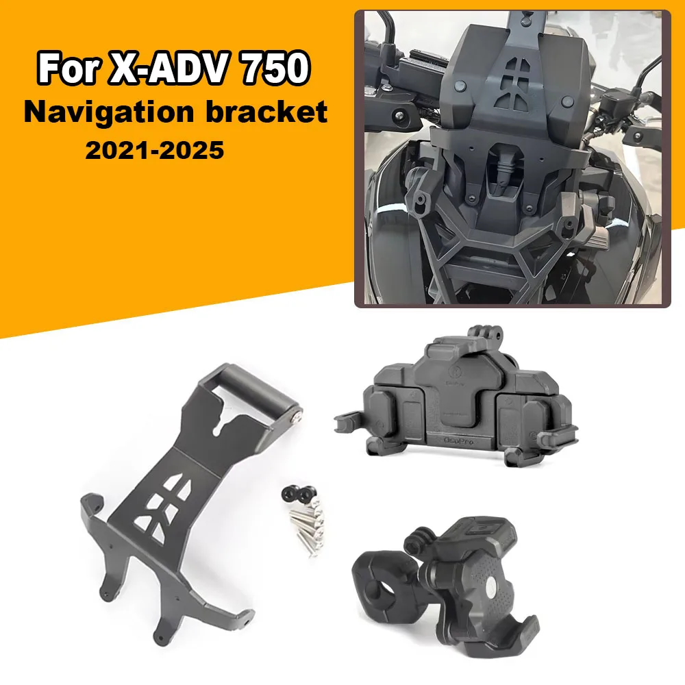 

Для Honda X-ADV 750 XADV 750 2021-20225 аксессуары для мотоциклов навигационный кронштейн GPS держатель адаптер для смартфона подставка