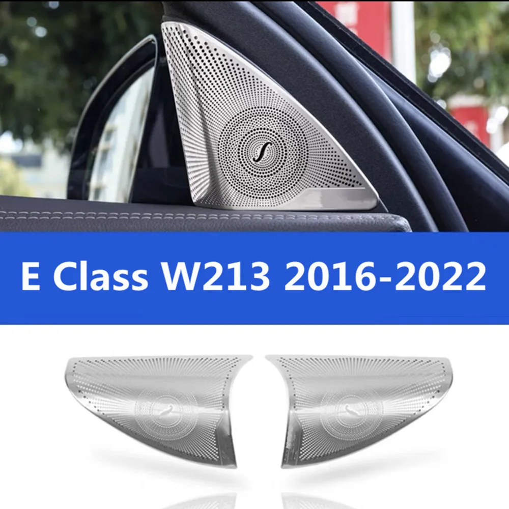 Autotür-Lautsprecherabdeckung Lautsprecherblende Dekor Innenraumzubehör für Mercedes Benz C E GLC Klasse X253 W213 W205 C300 300 – Detail 6