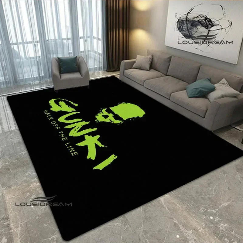 Gunki Fishing enthusiast print carpet living room bedroom carpet non-slip doormat photography props bedroom decor birthday gift