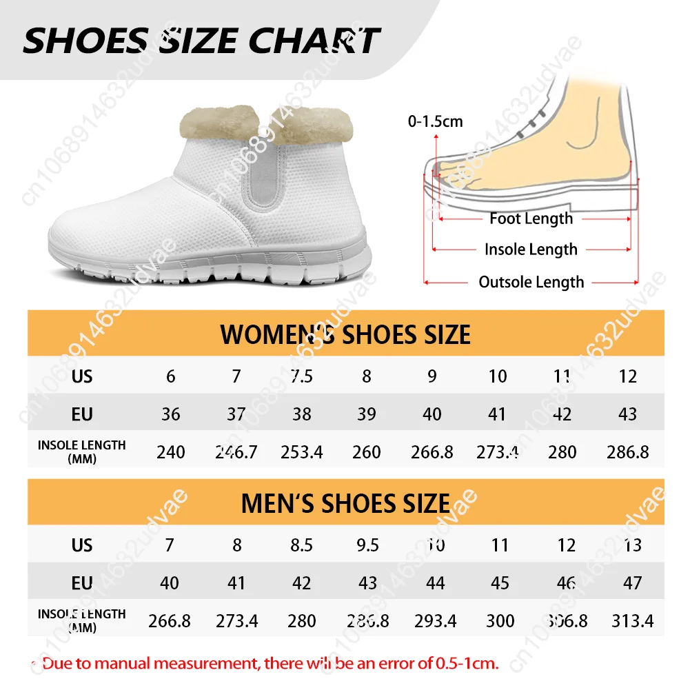 Chris Brown Snow Boots Mens Womens Teenager Shoes Keep Warm Boot High Quality Casual Lightweight Sports Customize Sneakers