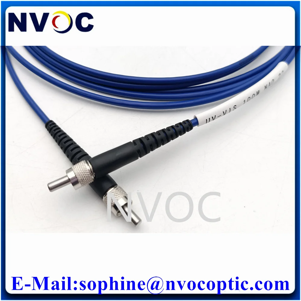 

UV-VIS SMA905-SMA 50um Silica Metal/Ceramic Ferrule MM SX 3M 0.22 Quartz 3.0mm Armored Fiber Optic Patch Cord Jumper Connector