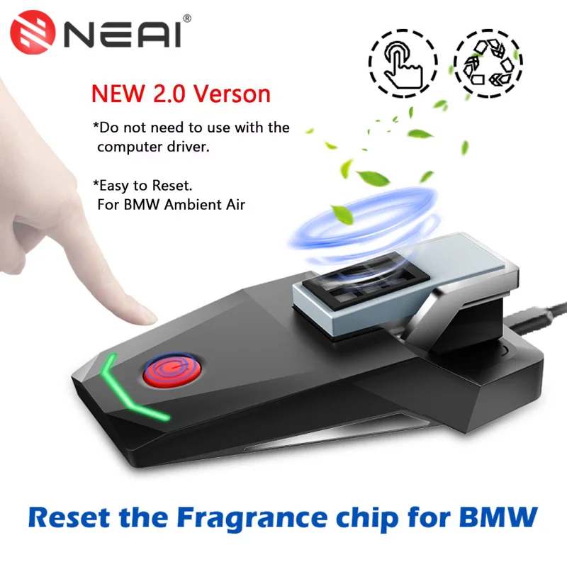 لسيارات BMW المحيطة خرطوشة الهواء ريسيتر لسيارات BMW G11 G12 G38 G30 3/5/7 سلسلة GT X3-X7 العطر صندوق ذكي رقاقة المنشط أداة