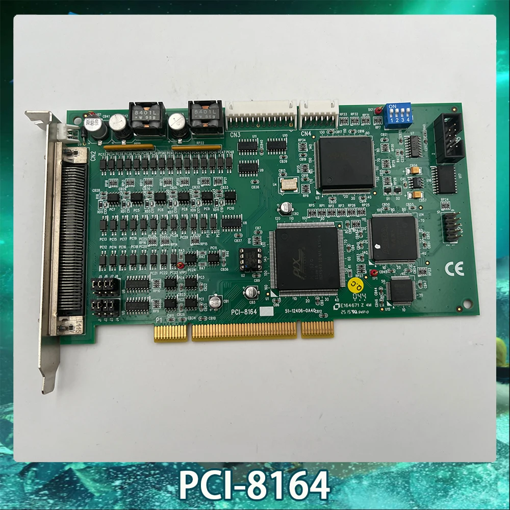 4-axis Stepper Servo Motion Control 51-12406-0A40 4-Axis Step PCI-8164