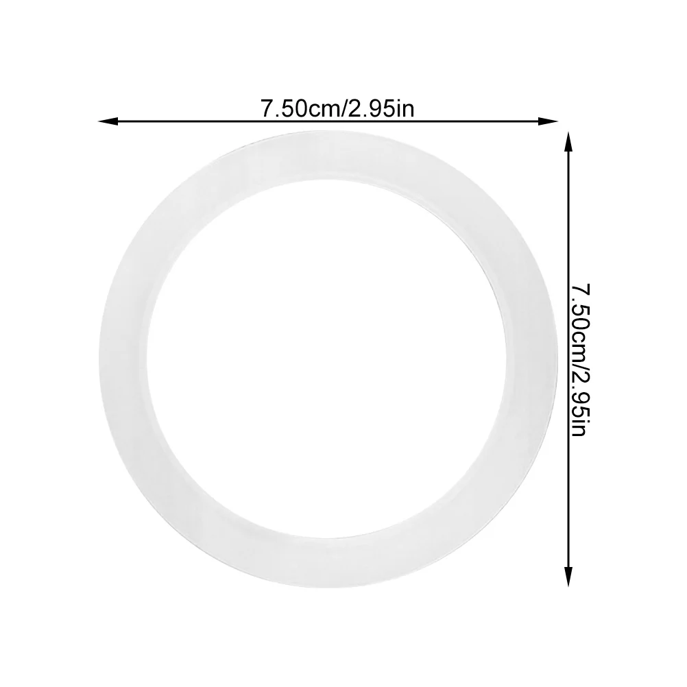 6 قطعة صانع القهوة حلقة الختم سيليكون عالية مقاومة للحرارة إبريق قهوة طوقا استبدال الملحقات لوازم المطبخ #3