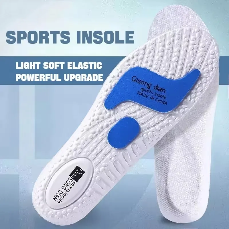 Sport Insoles for Feet Soft Shock Absorption Inserts Template Orthopedic Plantar Fasciitis Insole for Shoes Man Women Shoe Sole
