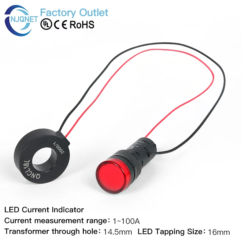Variant: QNCT18L  Red LED