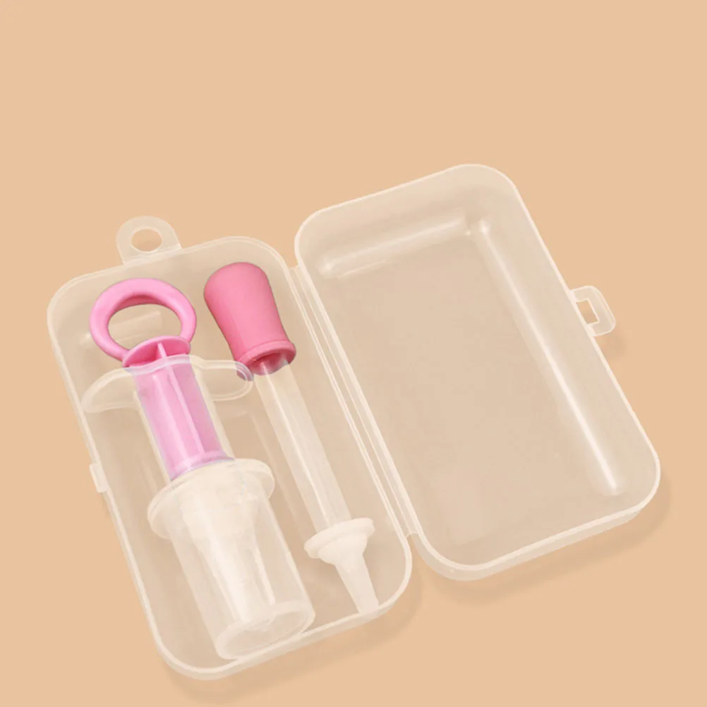

1 Set Pet Feeding Multifunctional Kit Pink Detachable Animal Feeder For Dog Cat Pet Supply Dropper