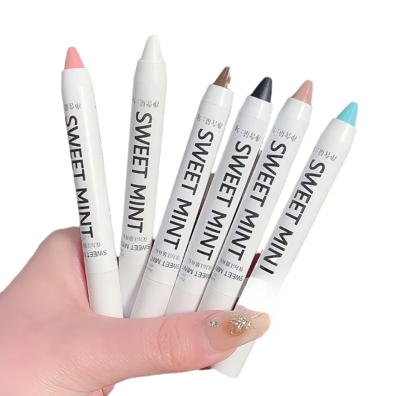 Neue monochrome schlafende Seidenraupe Highlight Stift Augen kopf aufhellen Perl glanz schlafen Seidenraupen Stift Flash Lidschatten Stick