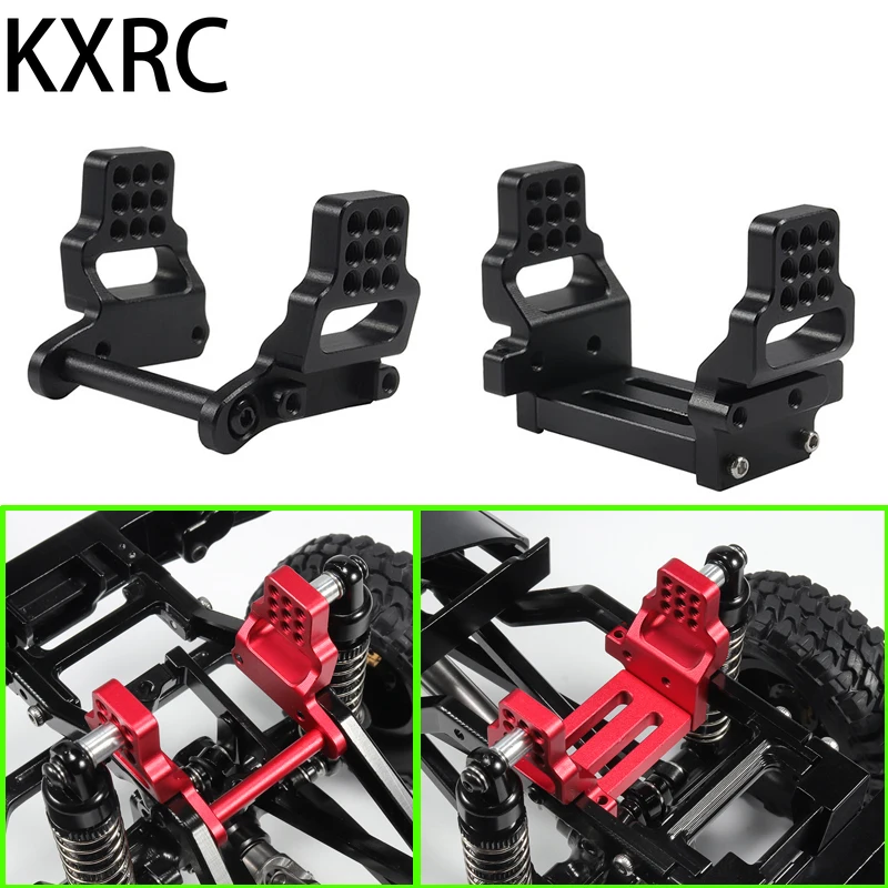 Aluminum Alloy Shock Absorber Front Rear Bracket Fixing Seat for 1/18 RC Crawler Car Traxxas TRX4-M Defender Bronco Upgrade Part