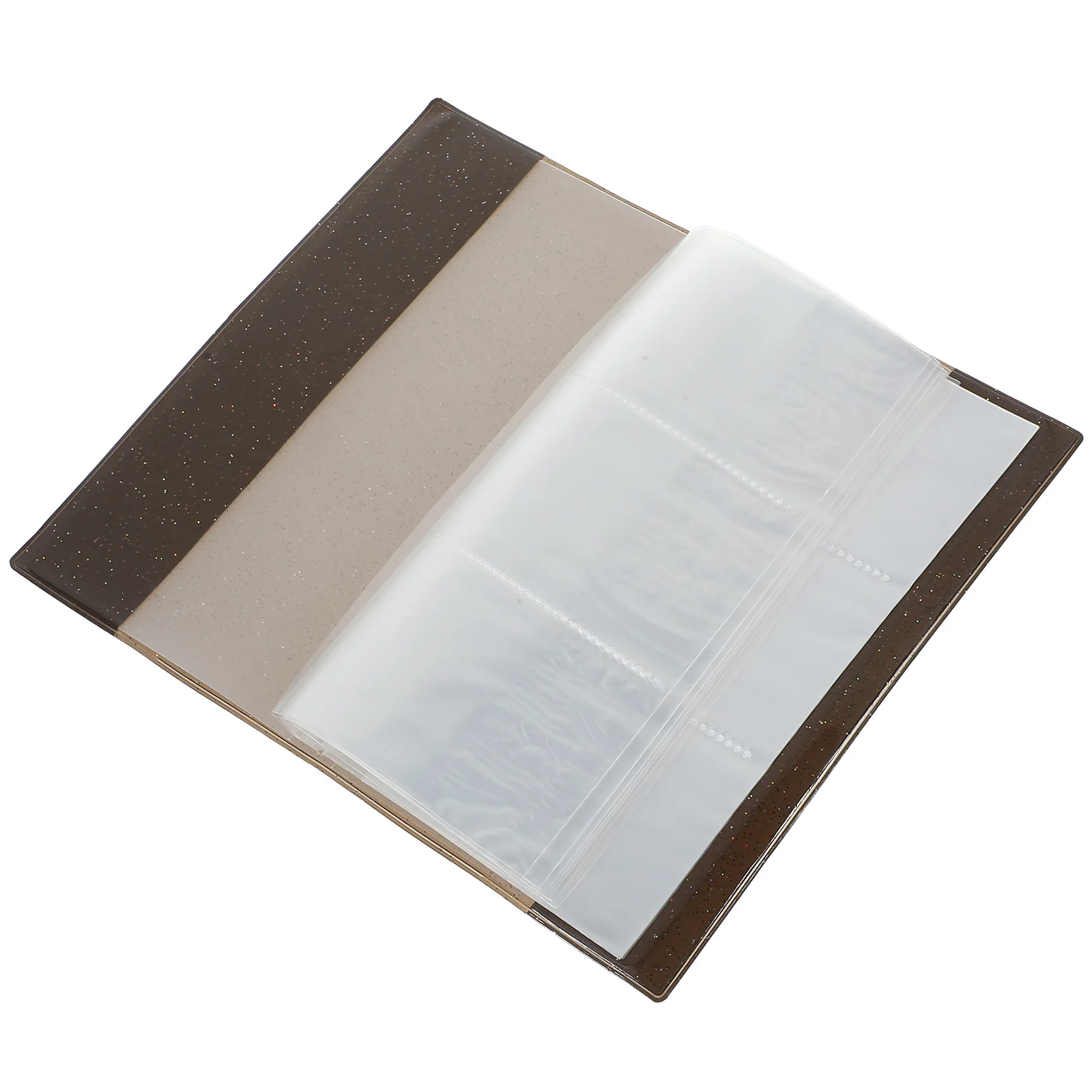 젤리 사진 앨범 투명 PVC 티켓 홀더 여행 추억 카드 보관 정리함 우표 수집 북렛 휴대용