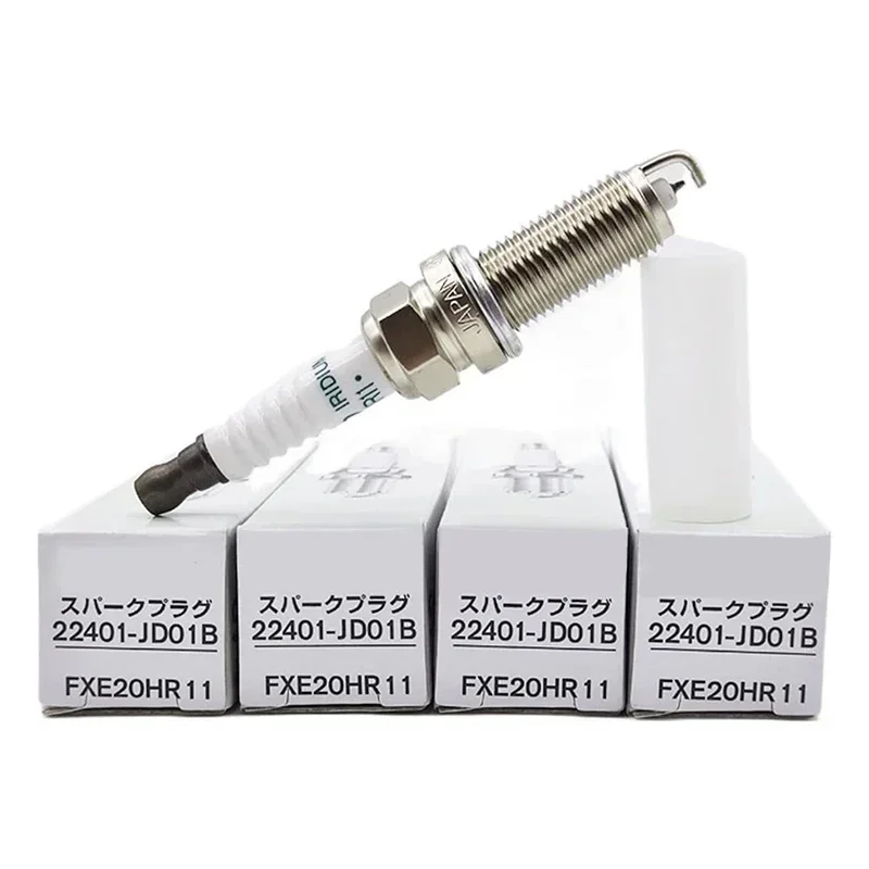 22401 JD01B FXE20HR-11 bujía de iridio para NISSAN NOTA MICRA NV200 QASHQAI TEANA RENAULT FLUENCE CLIO KOLEOS MEGANE SCENIC