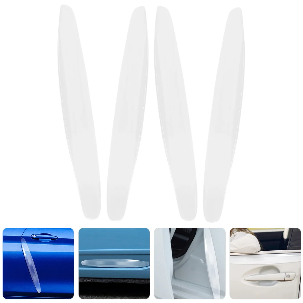 

4Pcs Car Door Edge Guards Anti Scratch Bumper Strips Protective Trim for Vehicle Doors Easy to Install No Tools Required Fits