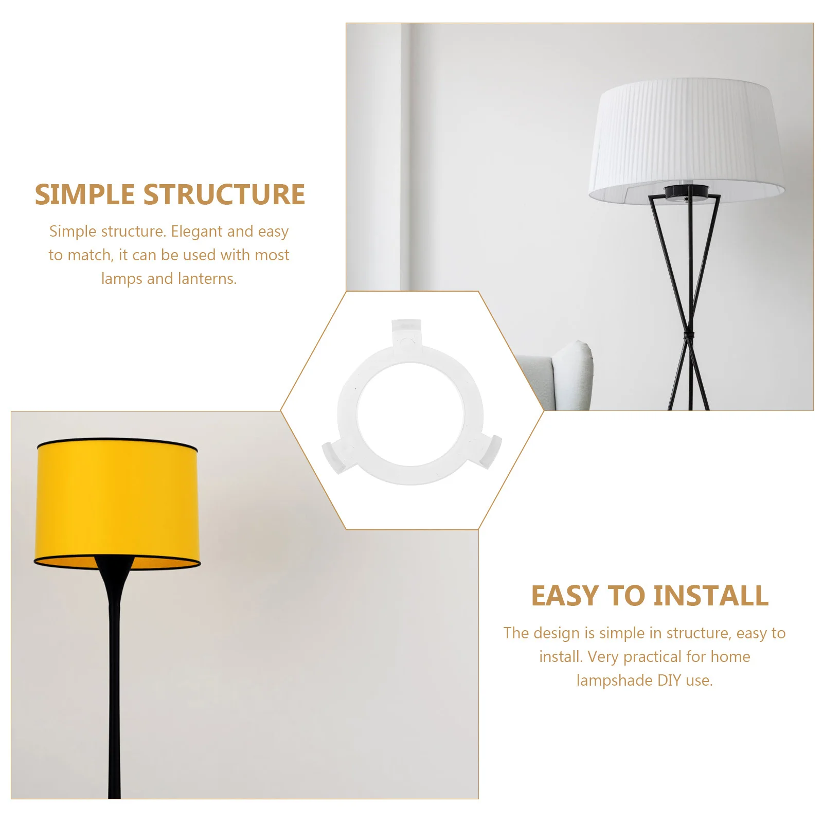 

10 шт. светодиодный адаптер E27 в E26, переходное кольцо, прочное, тонкое качество изготовления, подходит для гаражей, подвала, магазинов