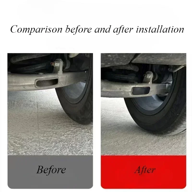 For Chery Icar03 Car Rear Axle Seal Cover Anti-mud Rear Suspension Opening Waterproof Anti-clogging Soft Rubber Plug Refit Cover