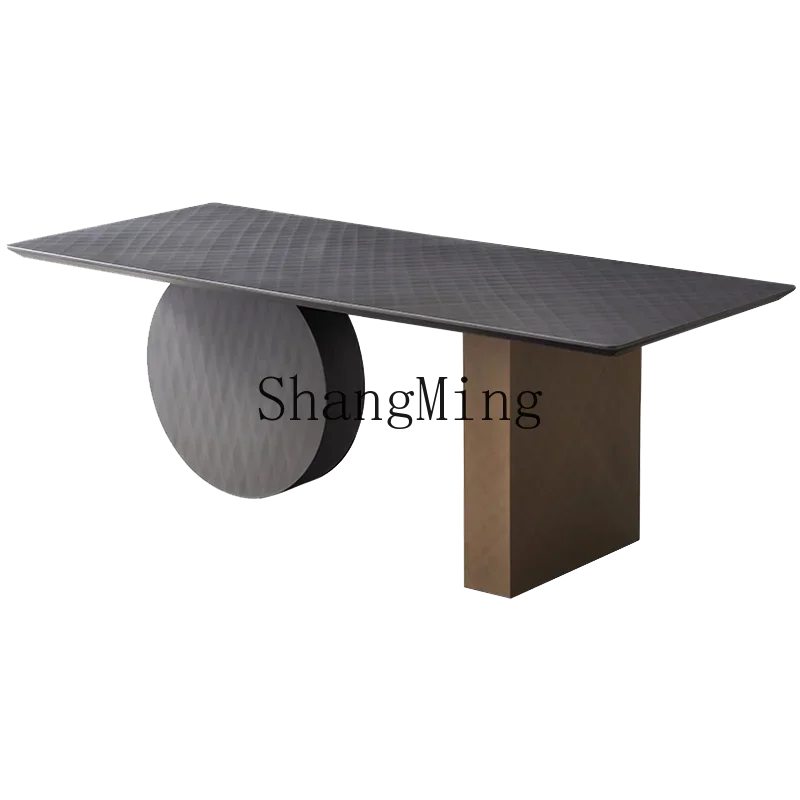 SM light luxury desk high-end atmospheric hotel villa model room home minimalist computer desk