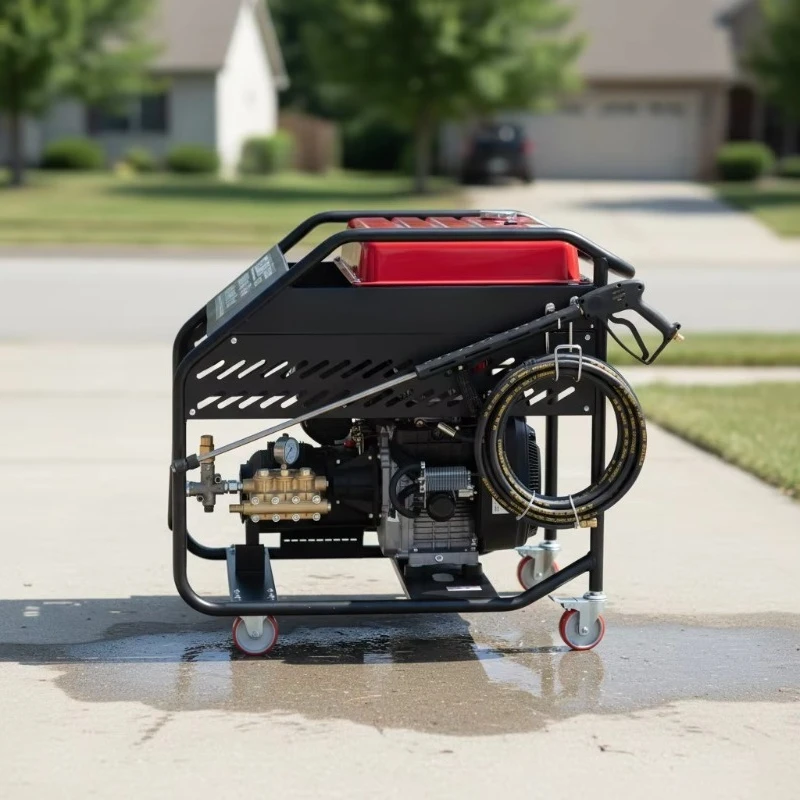 Commercial 550bar 8000psi High Pressure Cleaner 36HP 999cc for Locomotive Washing and Railroad Infrastructure Maintenance