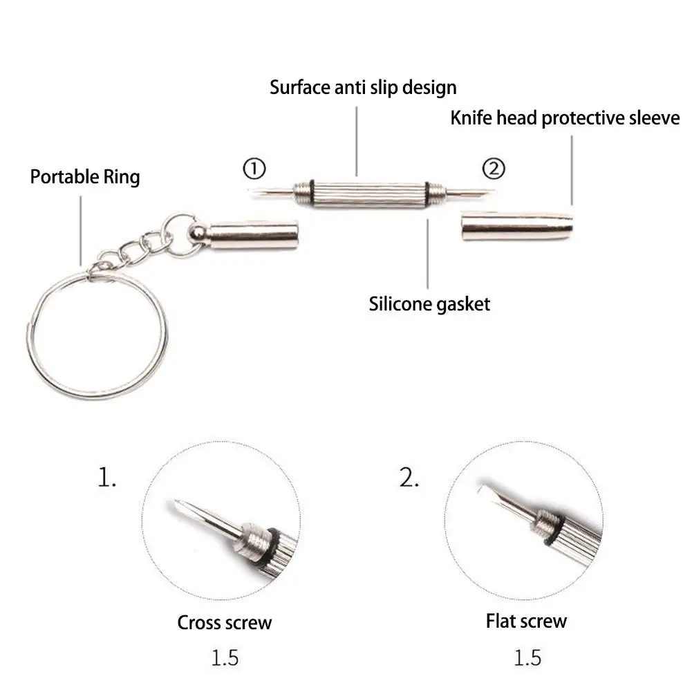 Hoge Kwaliteit Schroevendraaier Voor Horloge Case Remover Reparatie Tool 3 In 1 Schroevendraaiers Reparatie Horlogebanden Horloge Schroevendraaier X5a7