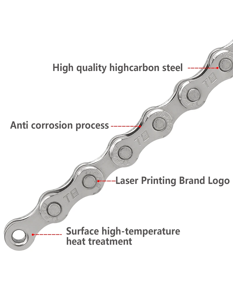 LTWOO A9 1X11 Speed Kit Flywheel Chain Set SUNSHINE Card Flywheel 11-42/46/50/52T Silver+Black TTPRO-T11V Box Chain Bicycle Kit