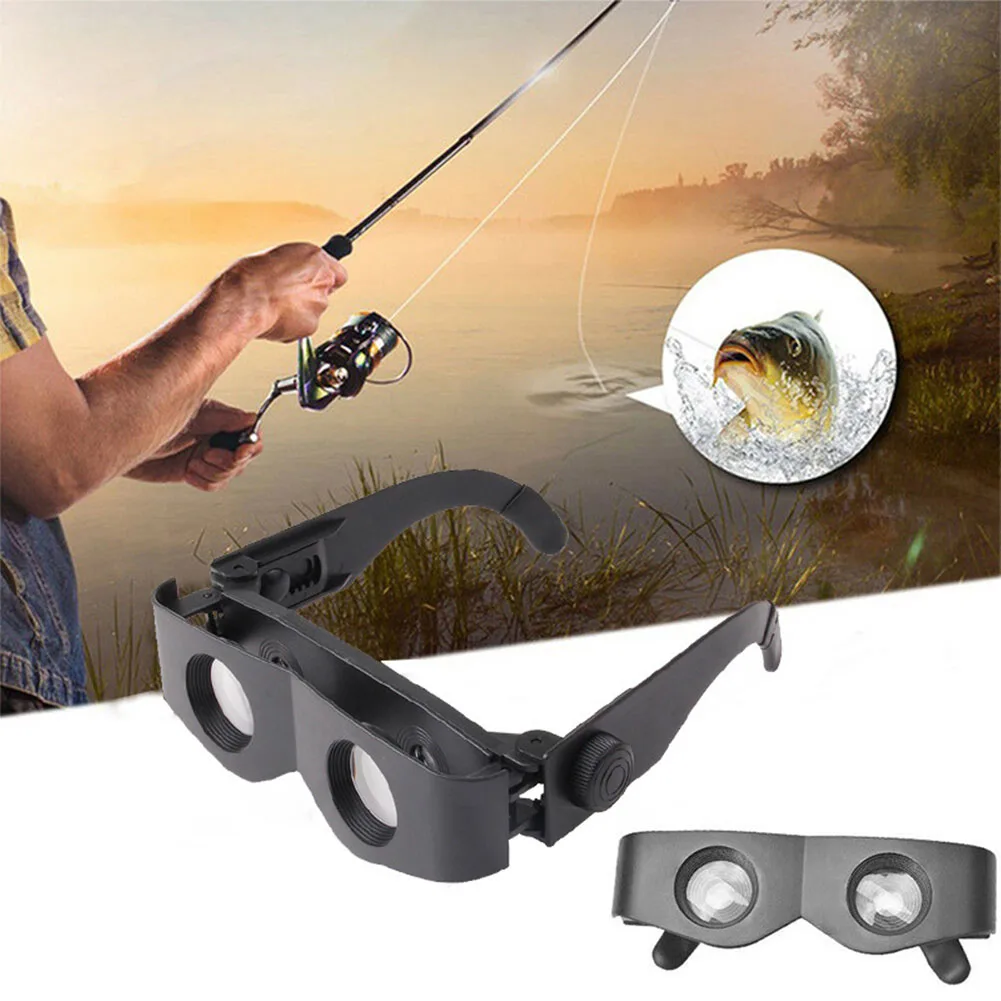 Binoculares de pesca al aire libre especiales para flotador HD Zoom gafas de pesca blanco marrón doble lente presbicia miope disponible